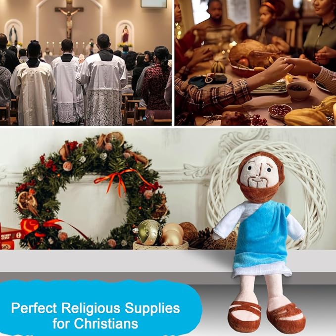 Plush Jesus Doll – A Soft and Meaningful Religious Keepsake