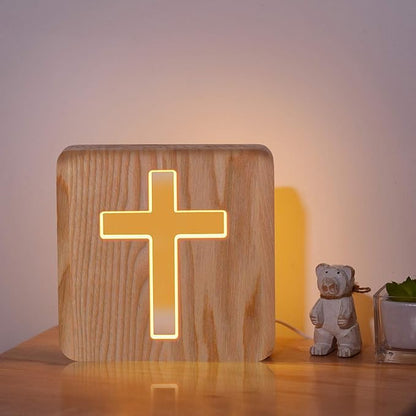 Unique Cross Night Light